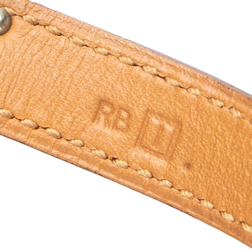 Bracelet Kelly Double Tour Bracelet Orange Barenia Leather