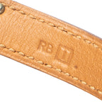 Bracelet Kelly Double Tour Bracelet Orange Barenia Leather