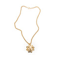 Necklace CC Pendant Chain Necklace Gold Gold Plated