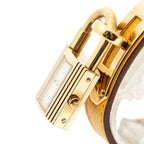 Watch Kelly Watch Yellow Courchevel Leather