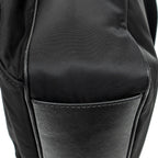 Shoulder Bag Convertible Business Bag Black Nylon Canvas