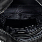 Shoulder Bag Convertible Business Bag Black Nylon Canvas