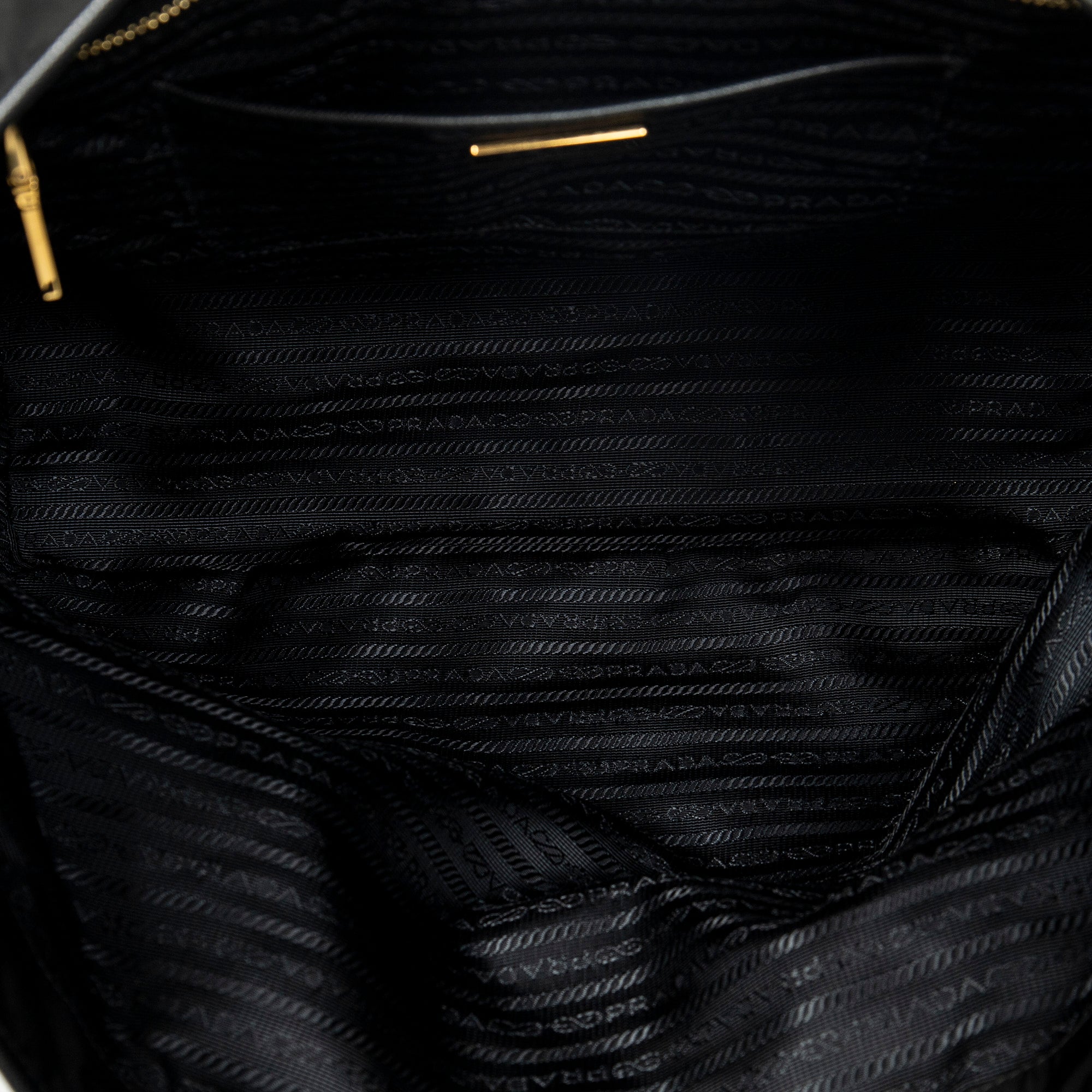 Shoulder Bag Side Drawstring Shopping Tote Black Nylon Canvas