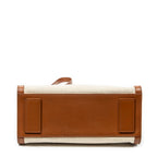 Shoulder Bag Large Sac de Jour Beige Canvas