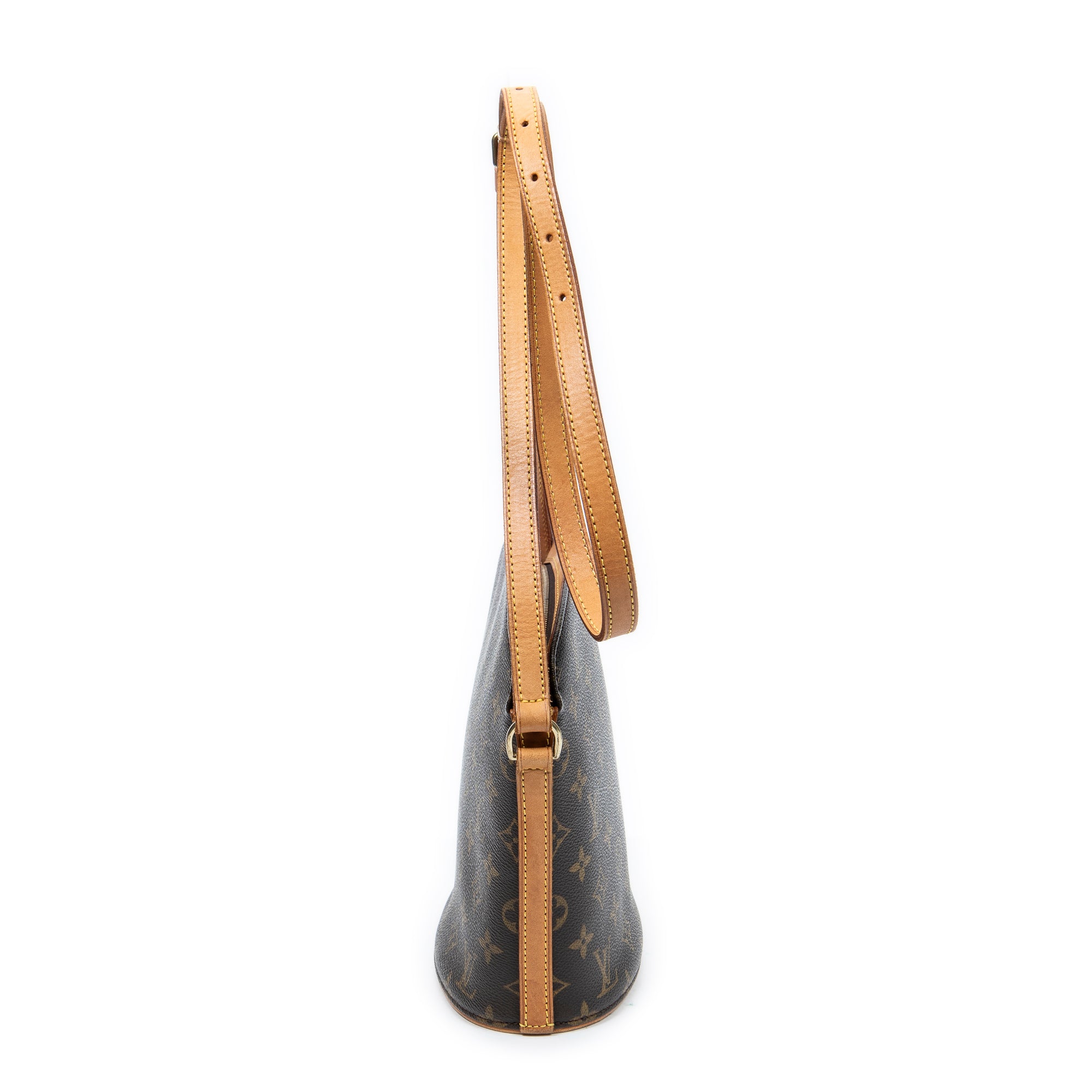 Shoulder Bag Drouot Brown Monogram Canvas