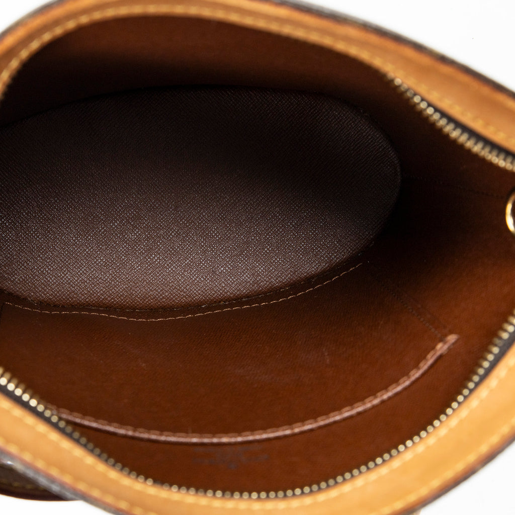 Shoulder Bag Drouot Brown Monogram Canvas