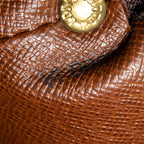 Shoulder Bag Drouot Brown Monogram Canvas