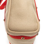 Shoulder Bag Antigua Cabas MM Beige Woven Canvas