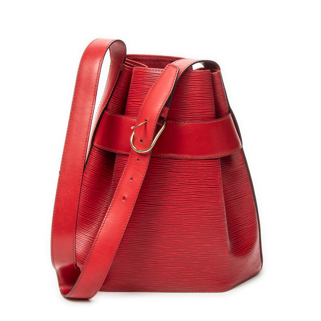 Shoulder Bag Sac D'Epaule PM Red Epi