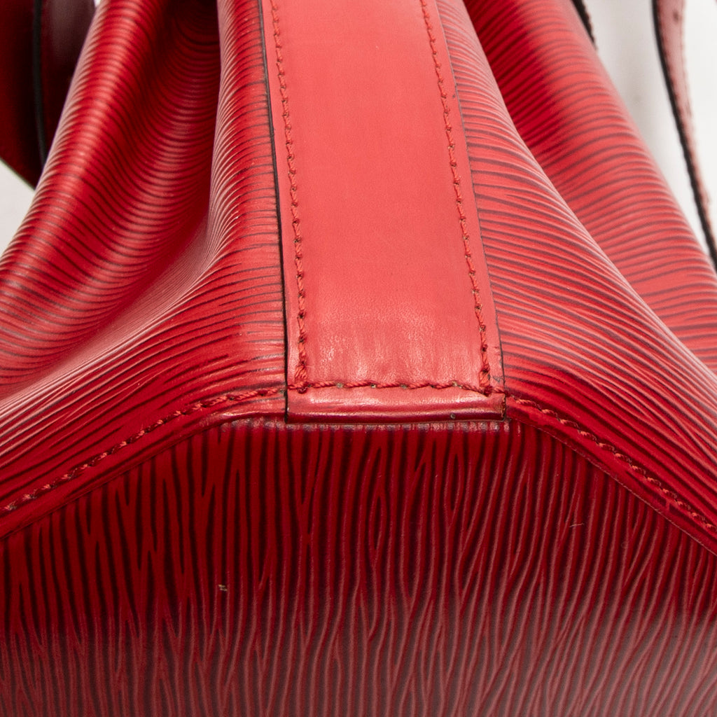 Shoulder Bag Sac D'Epaule PM Red Epi