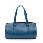 Handbag Soufflot Blue Epi