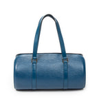Handbag Soufflot Blue Epi