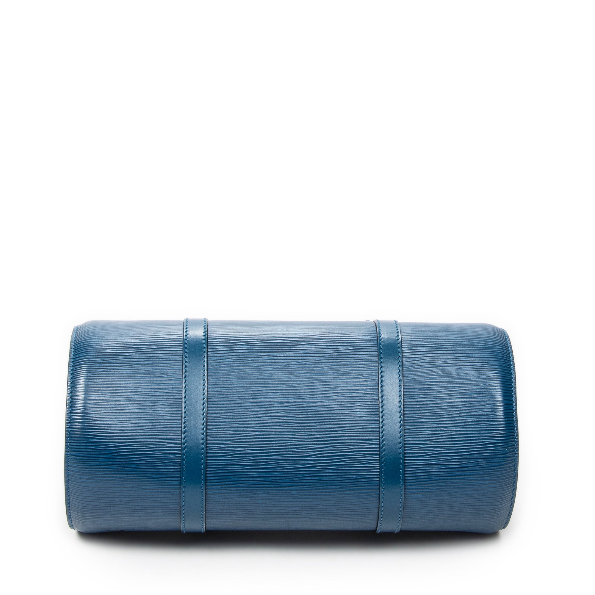 Handbag Soufflot Blue Epi