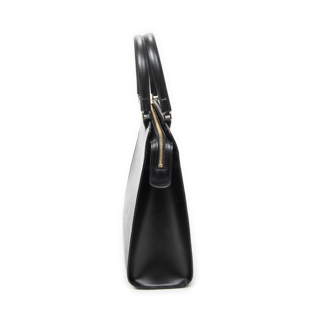 Handbag Figari MM Black Epi