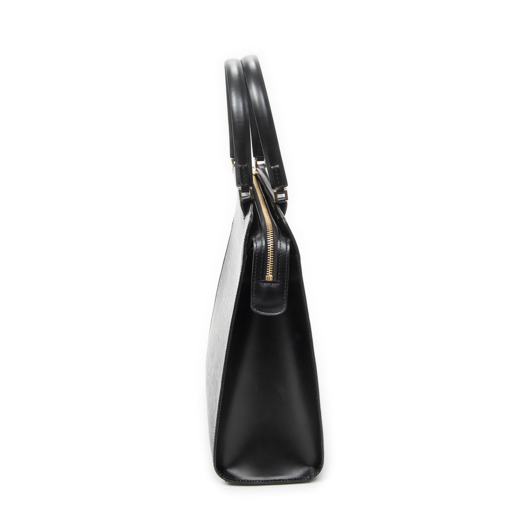 Handbag Figari MM Black Epi