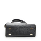 Handbag Figari MM Black Epi