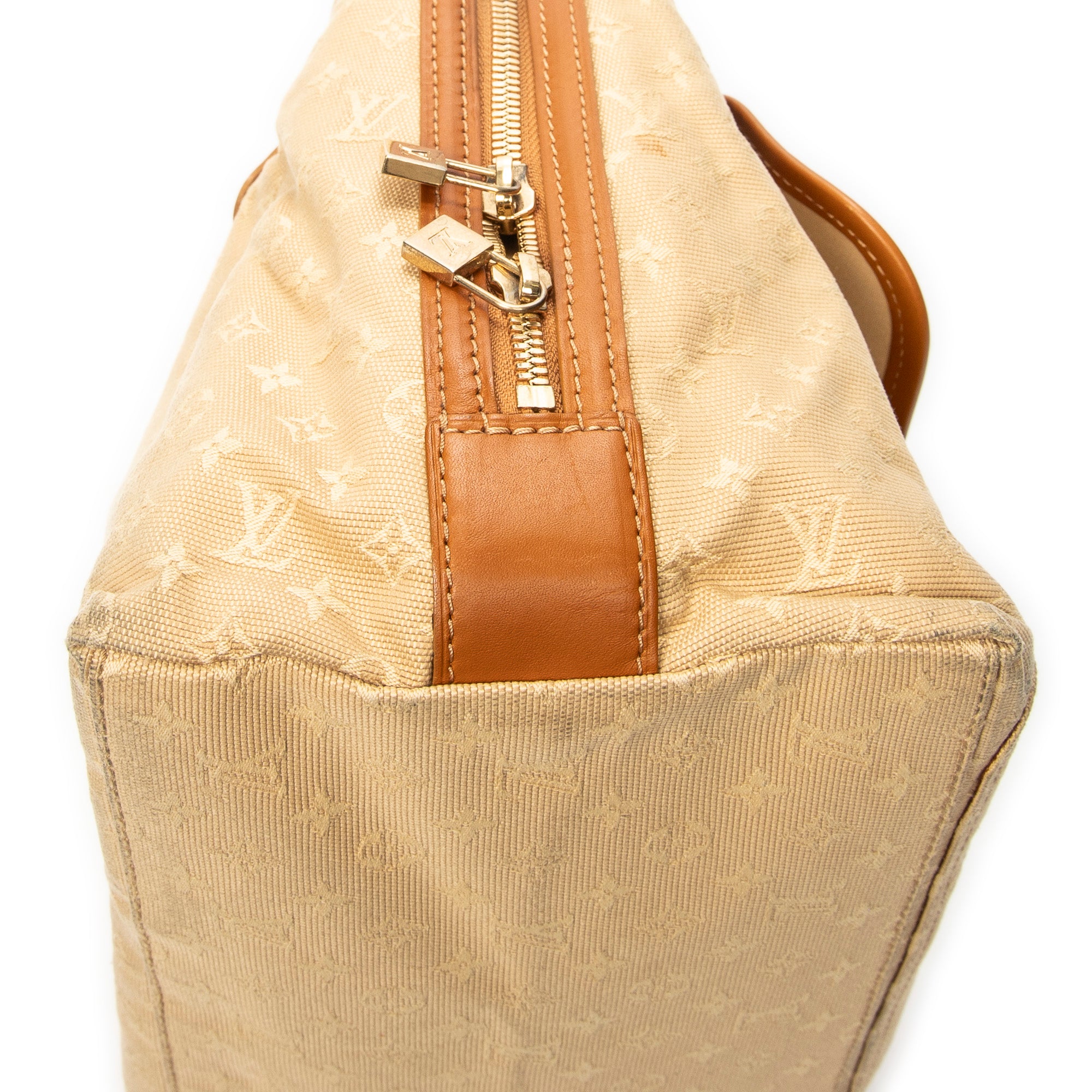 Handbag Sac Mary Kate Beige Monogram Mini Lin