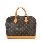 Handbag Alma PM Brown Monogram Canvas