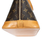 Handbag Alma PM Brown Monogram Canvas