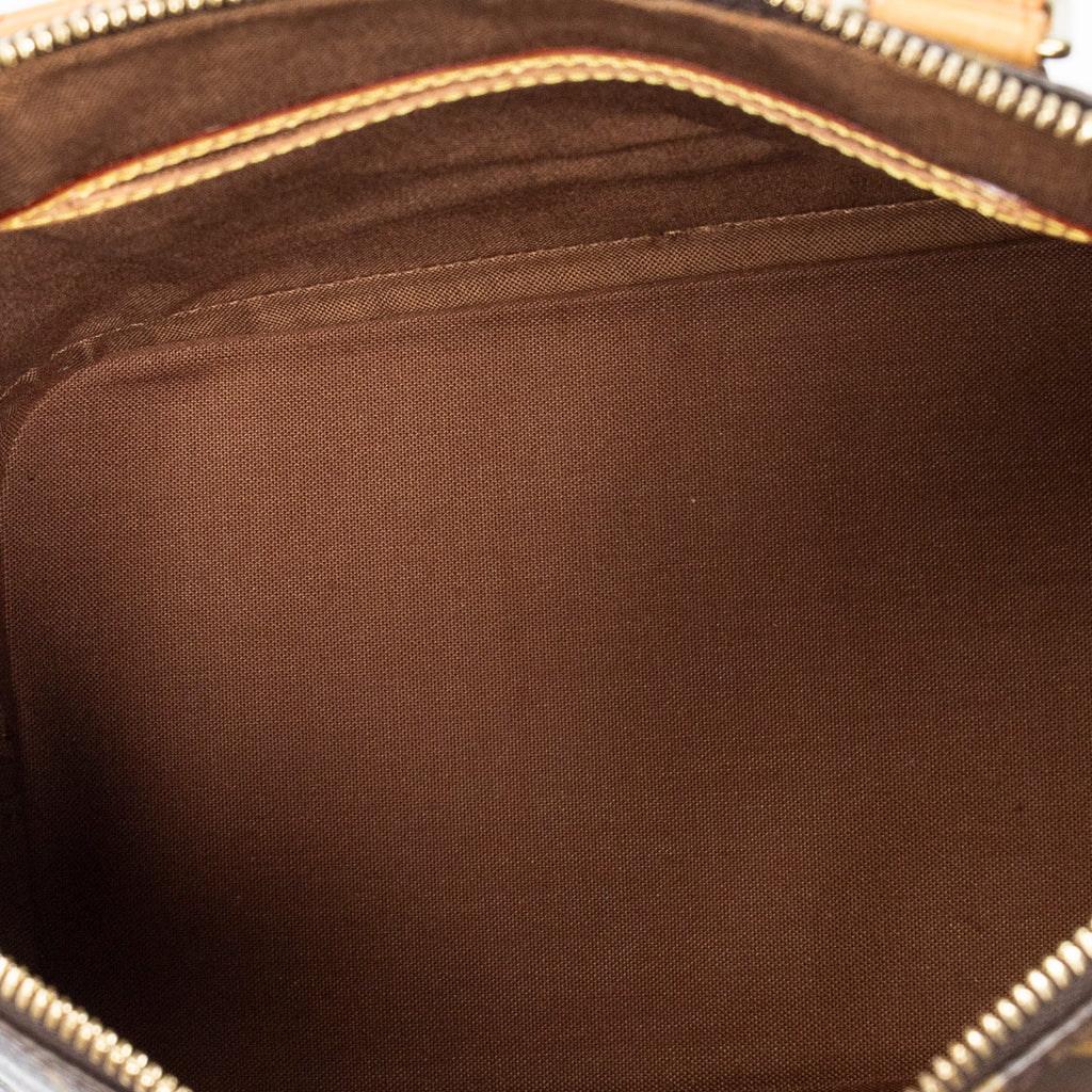Handbag Alma PM Brown Monogram Canvas