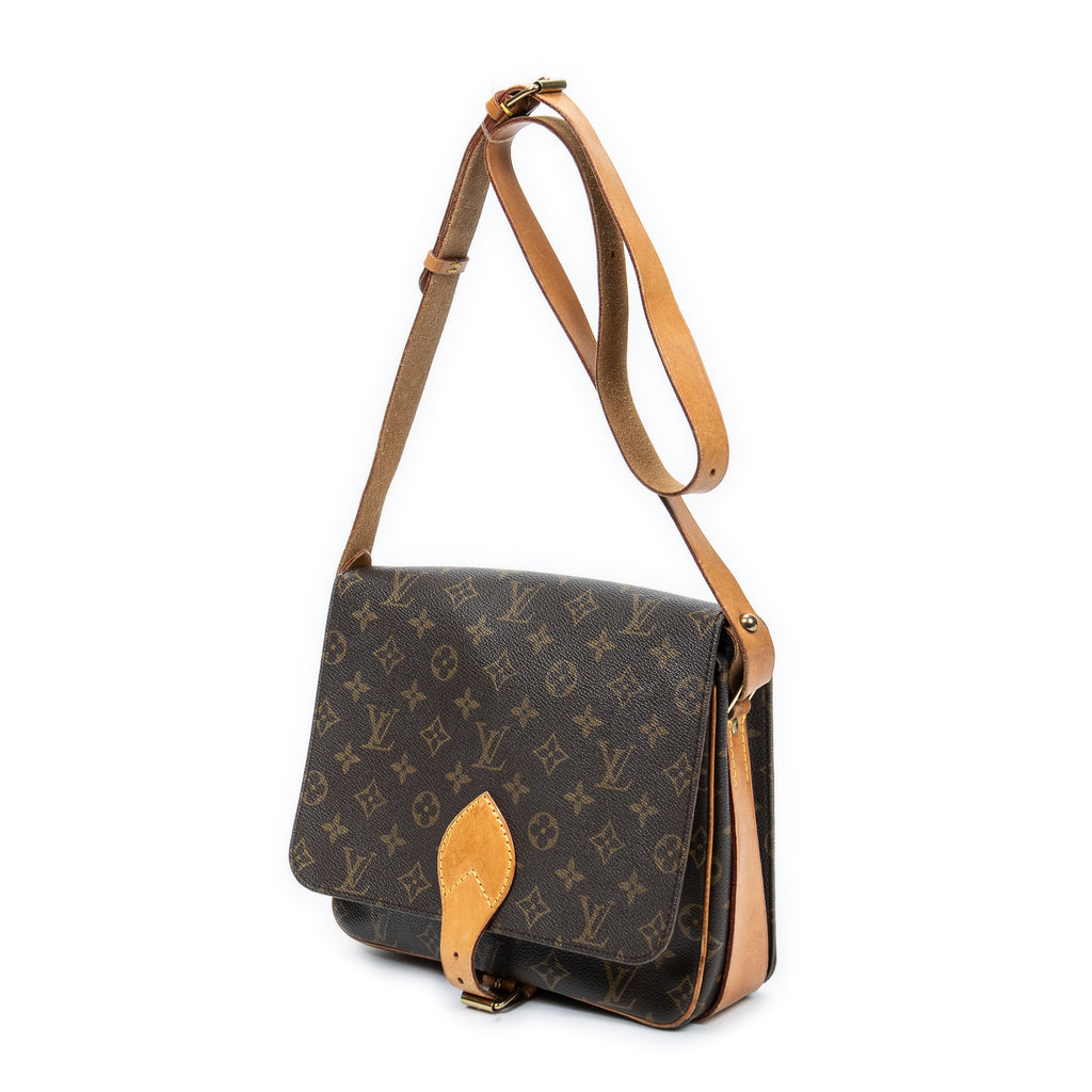 Shoulder Bag Cartouchiere GM Brown Monogram Canvas