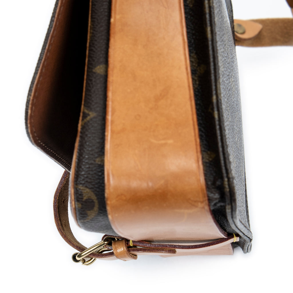 Shoulder Bag Cartouchiere GM Brown Monogram Canvas