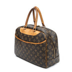 Handbag Deauville Brown Monogram Canvas