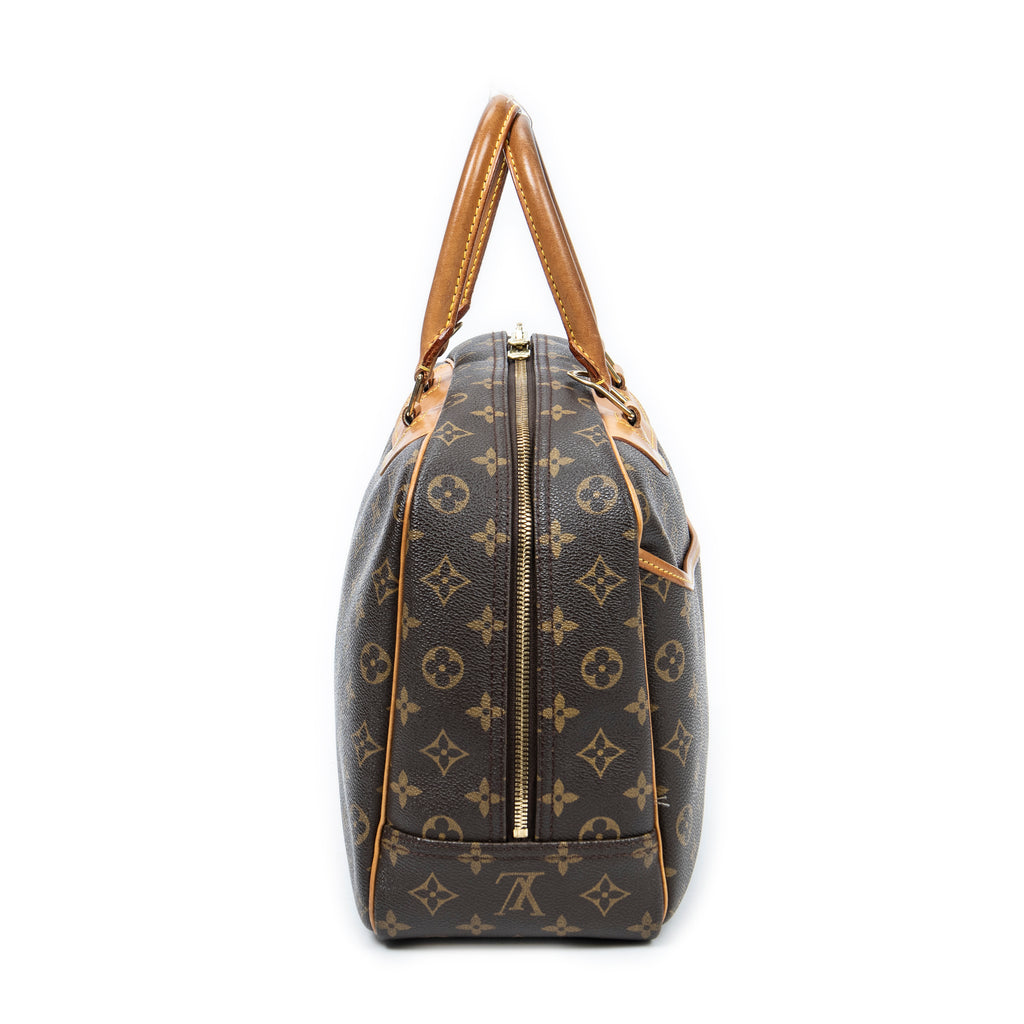 Handbag Deauville Brown Monogram Canvas
