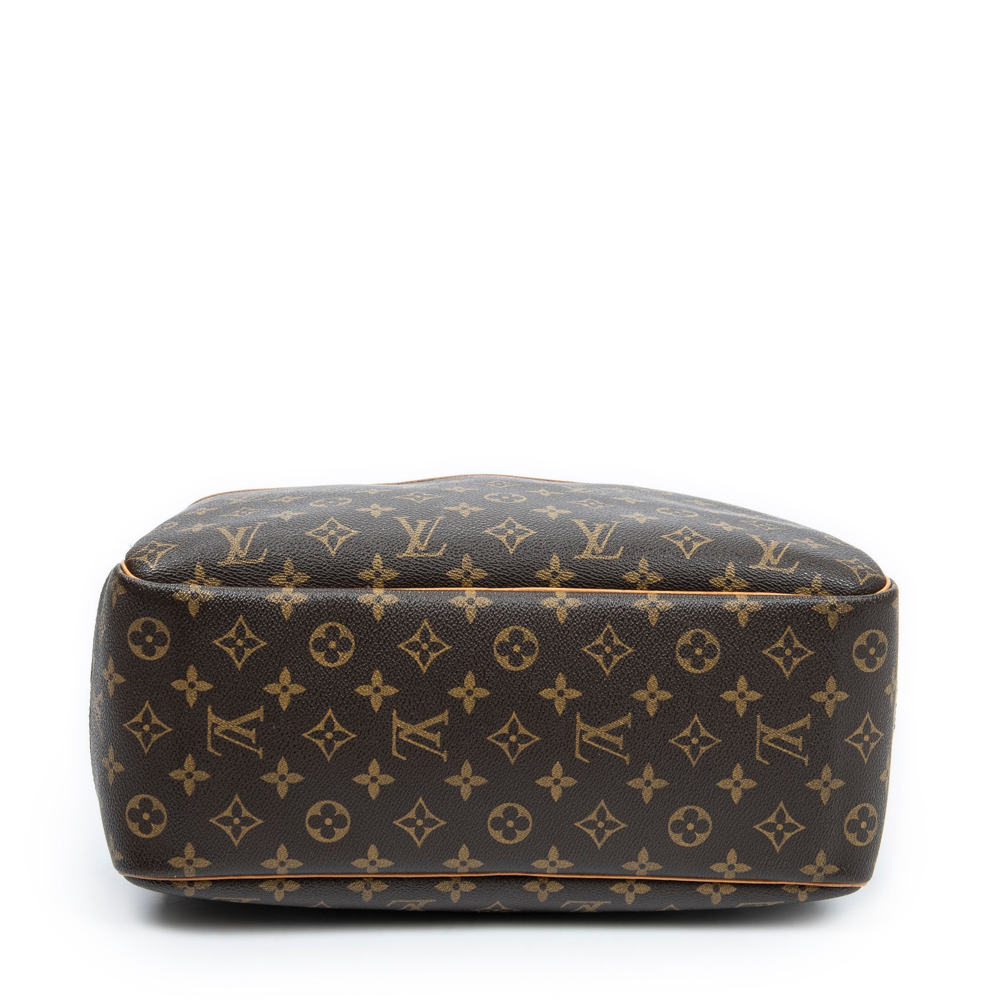 Handbag Deauville Brown Monogram Canvas