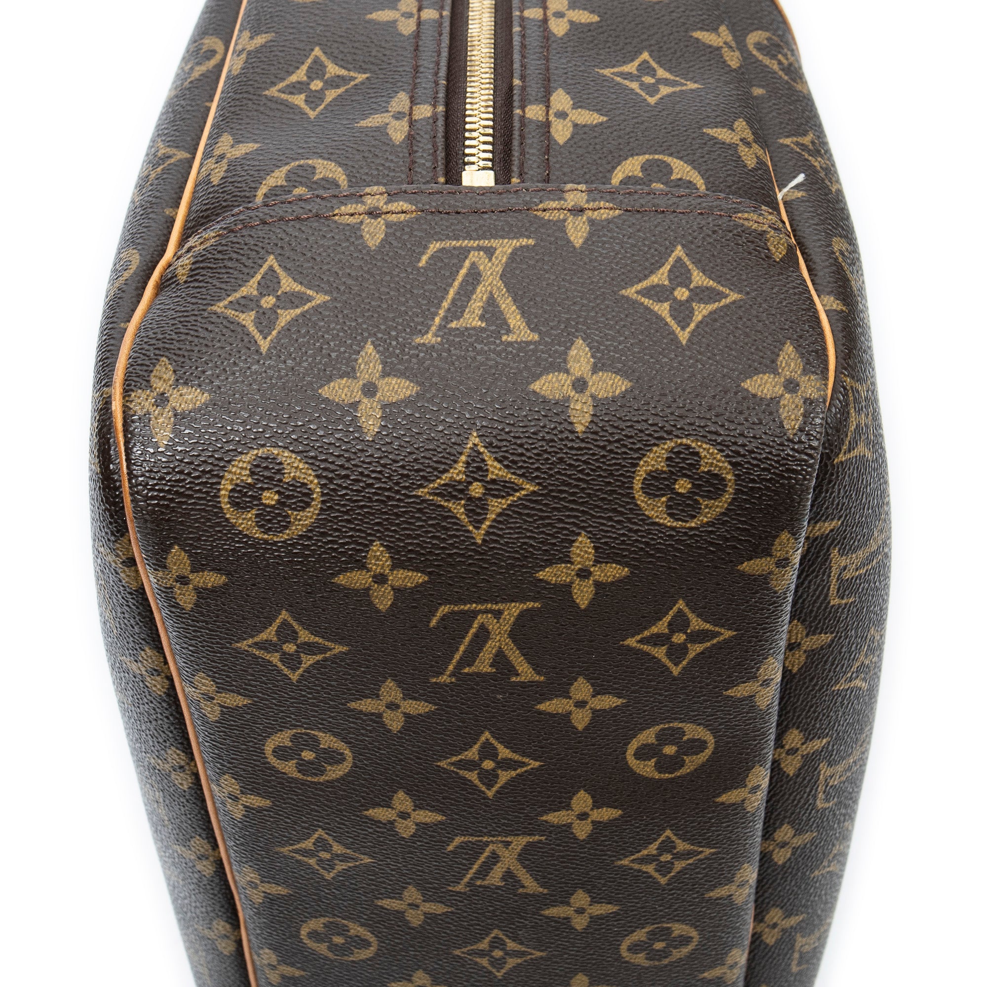 Handbag Deauville Brown Monogram Canvas