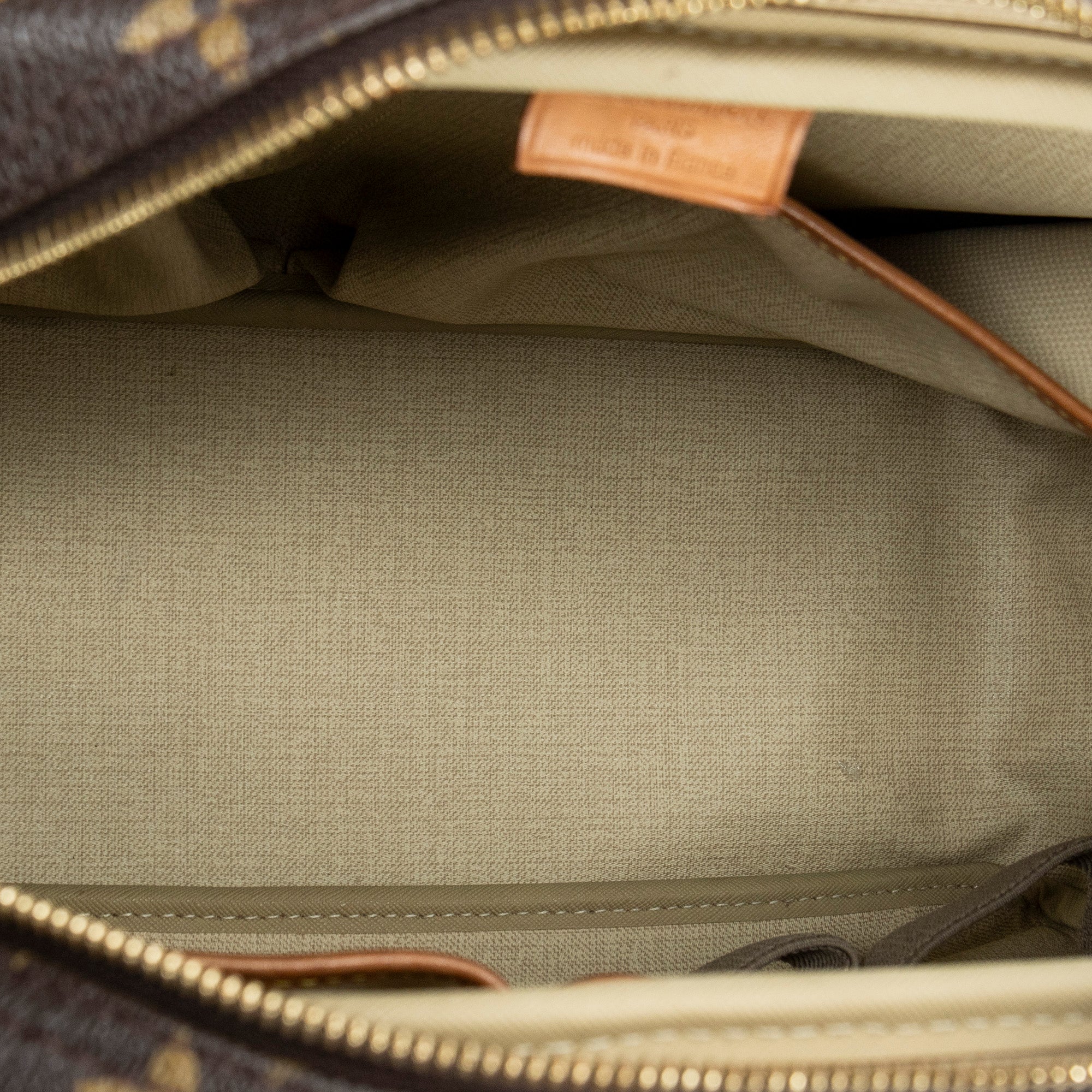 Handbag Deauville Brown Monogram Canvas