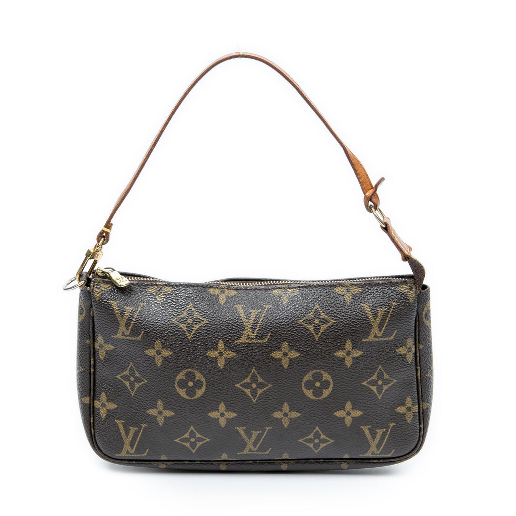 Pouch Accessory Pouch Brown Monogram Canvas