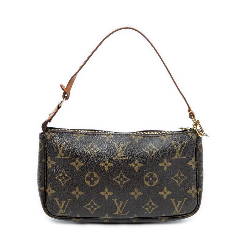 Pouch Accessory Pouch Brown Monogram Canvas