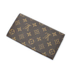 Wallet Porte-Monnaie Credit Brown Monogram Canvas