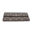 Wallet Porte-Monnaie Credit Brown Monogram Canvas