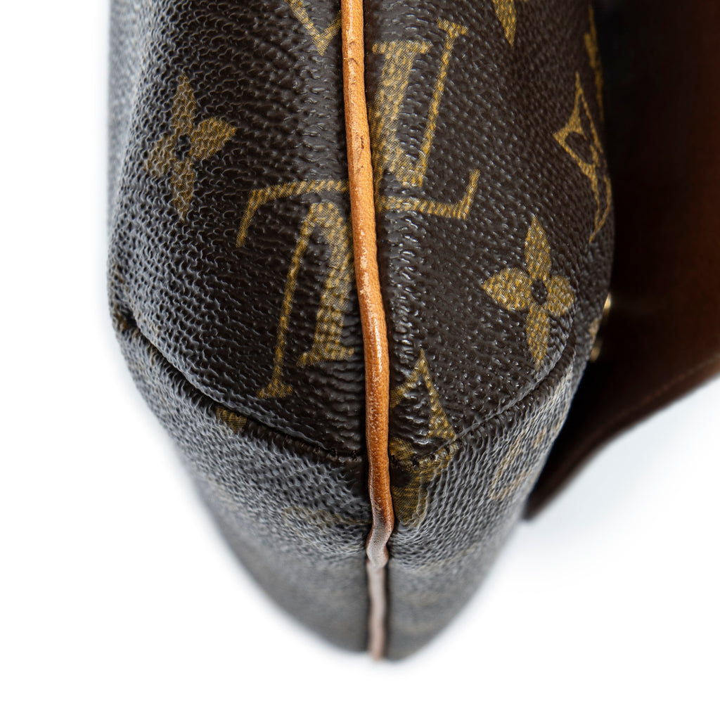 Shoulder Bag Musette Salsa Brown Monogram Canvas