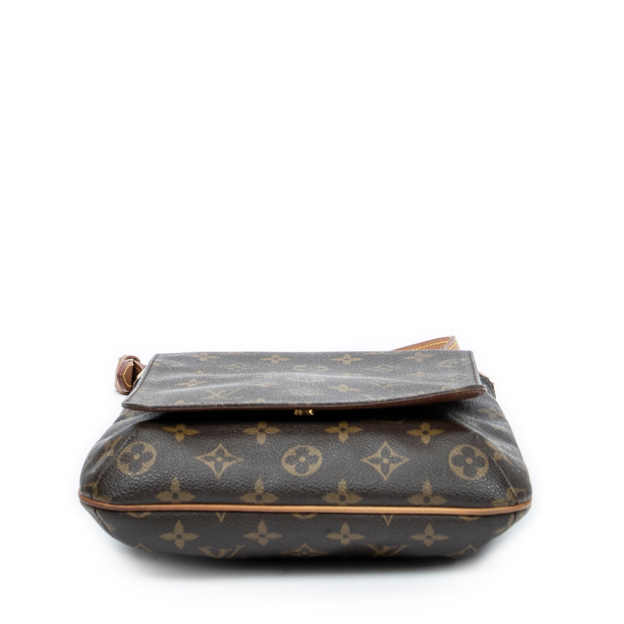 Shoulder Bag Musette Salsa Brown Monogram Canvas