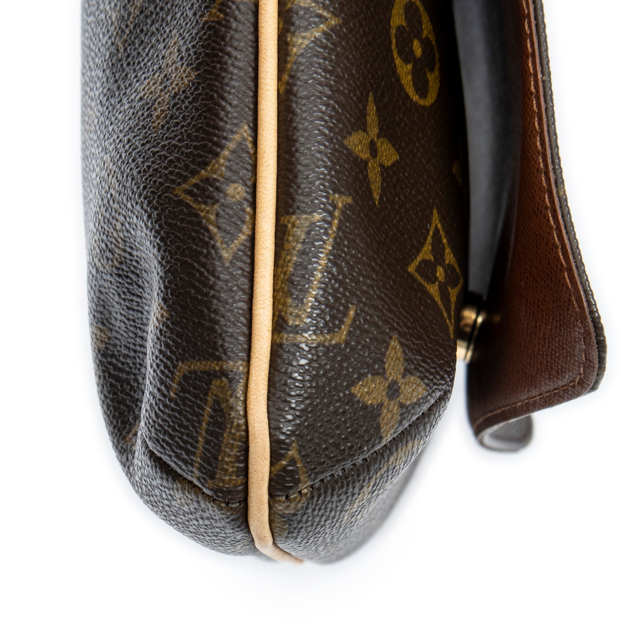Shoulder Bag Musette Salsa Brown Monogram Canvas