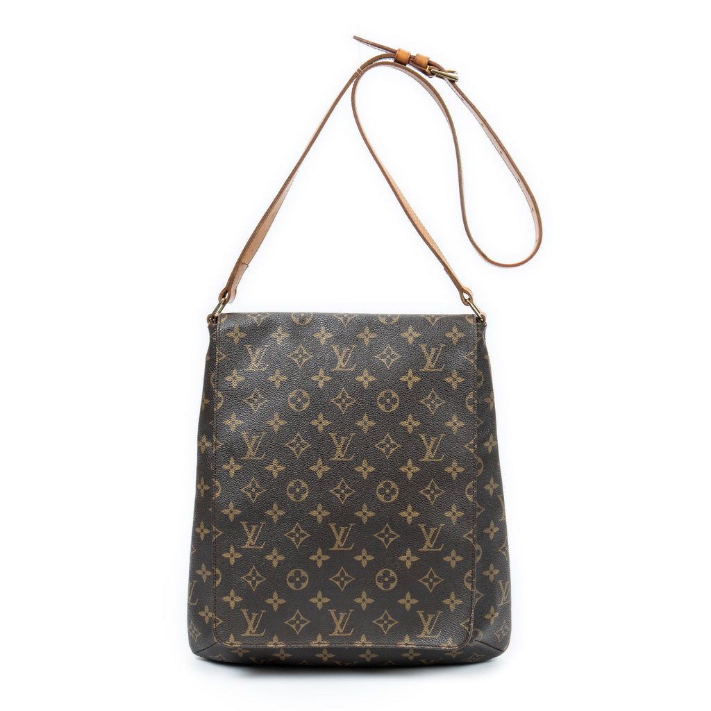 Shoulder Bag Musette Brown Monogram Canvas