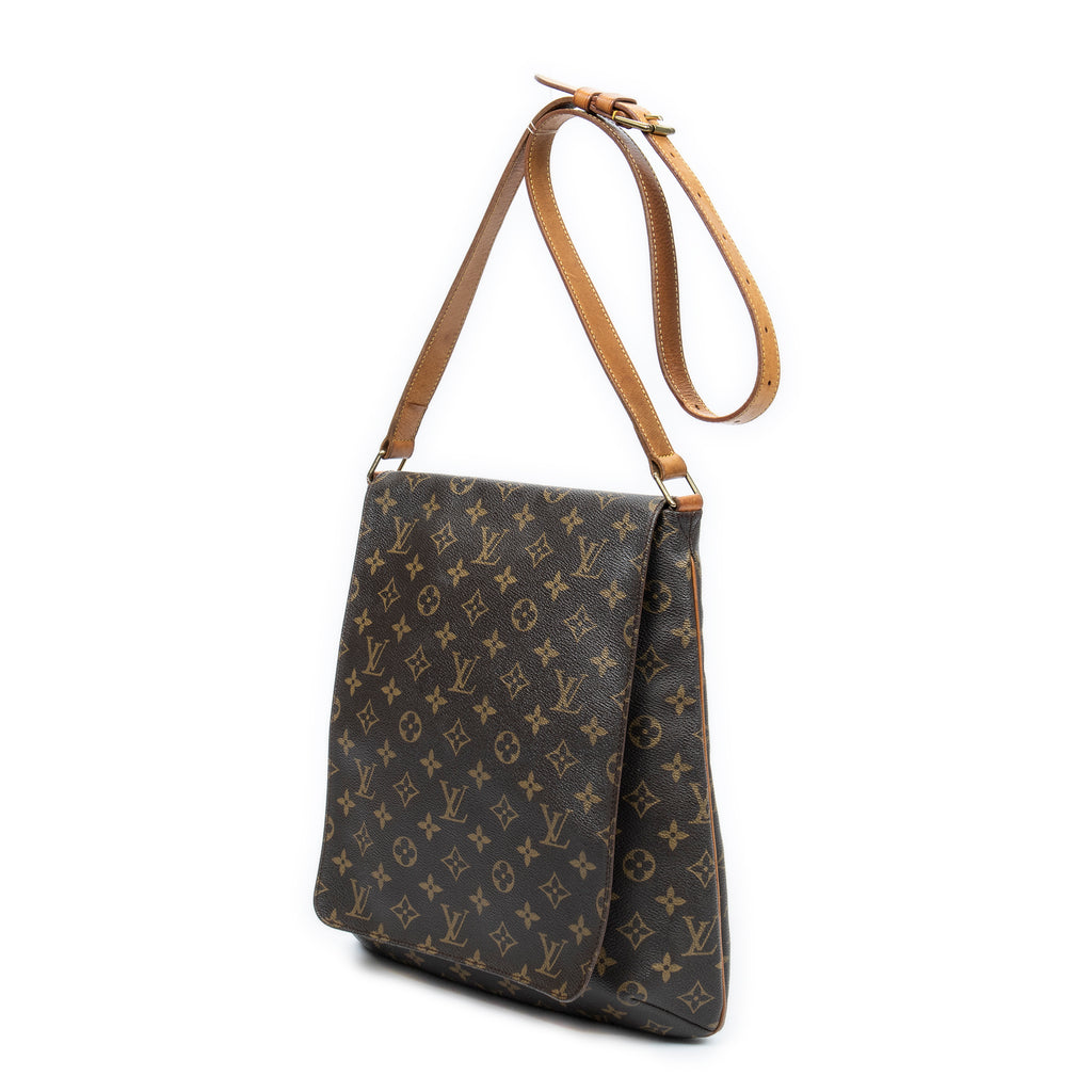 Shoulder Bag Musette Brown Monogram Canvas