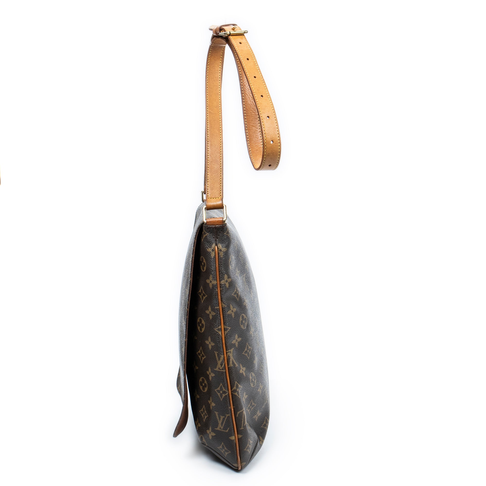 Shoulder Bag Musette Brown Monogram Canvas