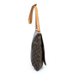 Shoulder Bag Musette Brown Monogram Canvas