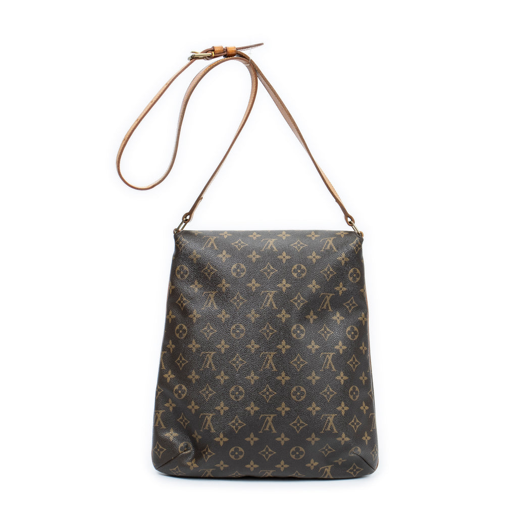 Shoulder Bag Musette Brown Monogram Canvas