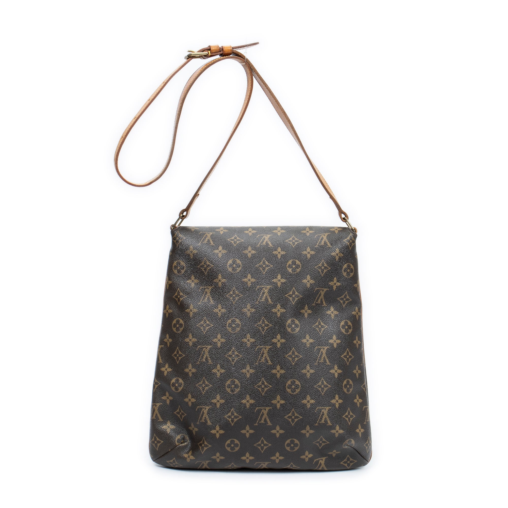 Shoulder Bag Musette Brown Monogram Canvas