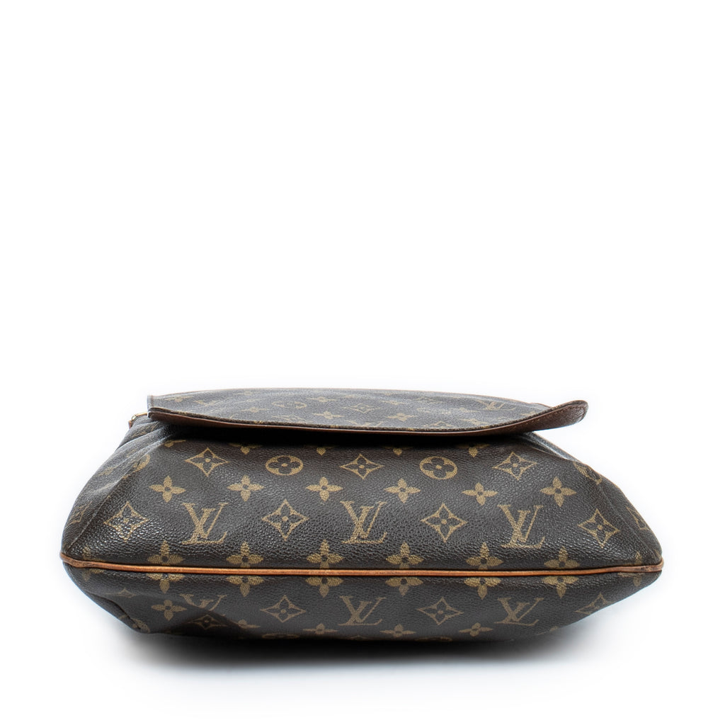 Shoulder Bag Musette Brown Monogram Canvas