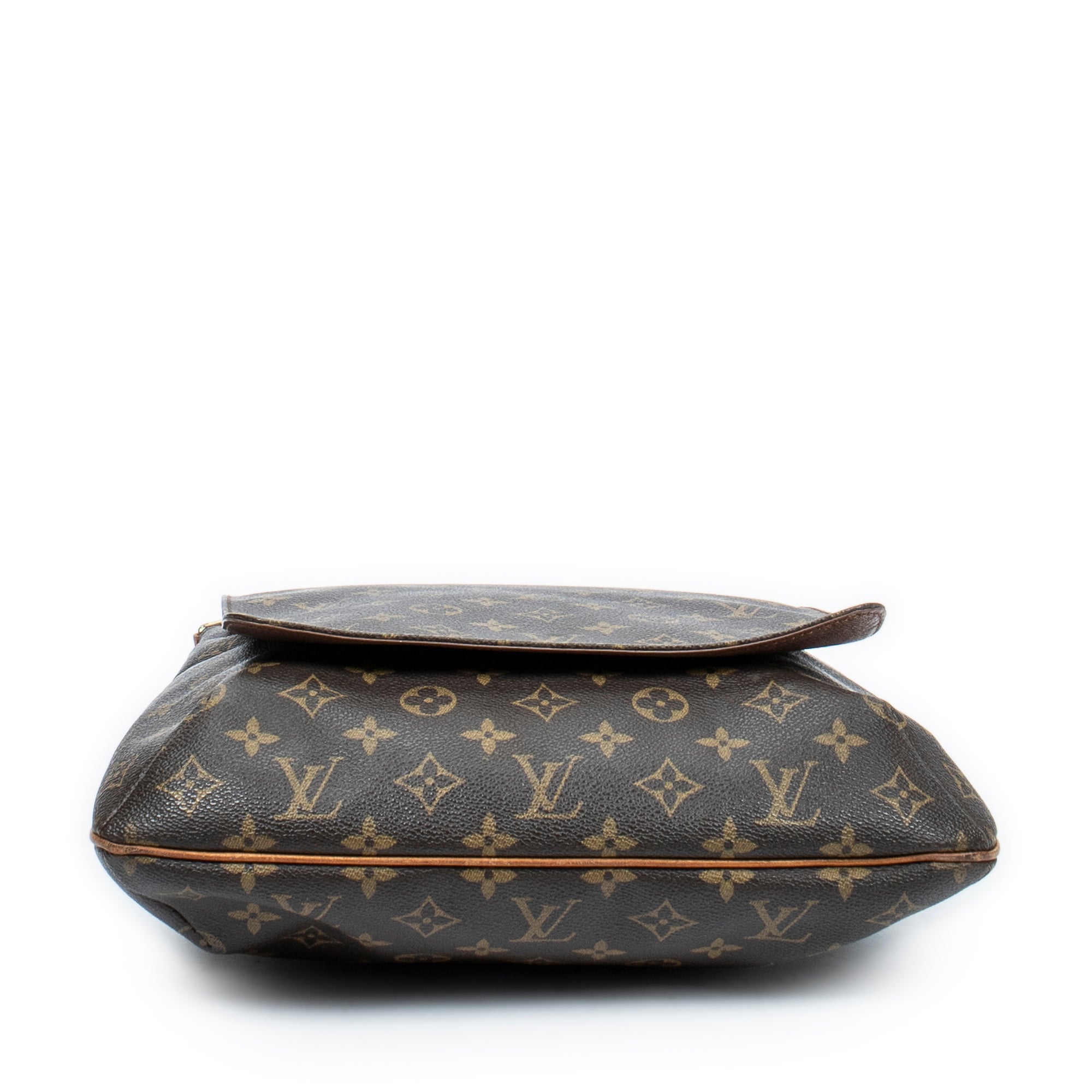 Shoulder Bag Musette Brown Monogram Canvas