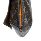 Shoulder Bag Musette Brown Monogram Canvas