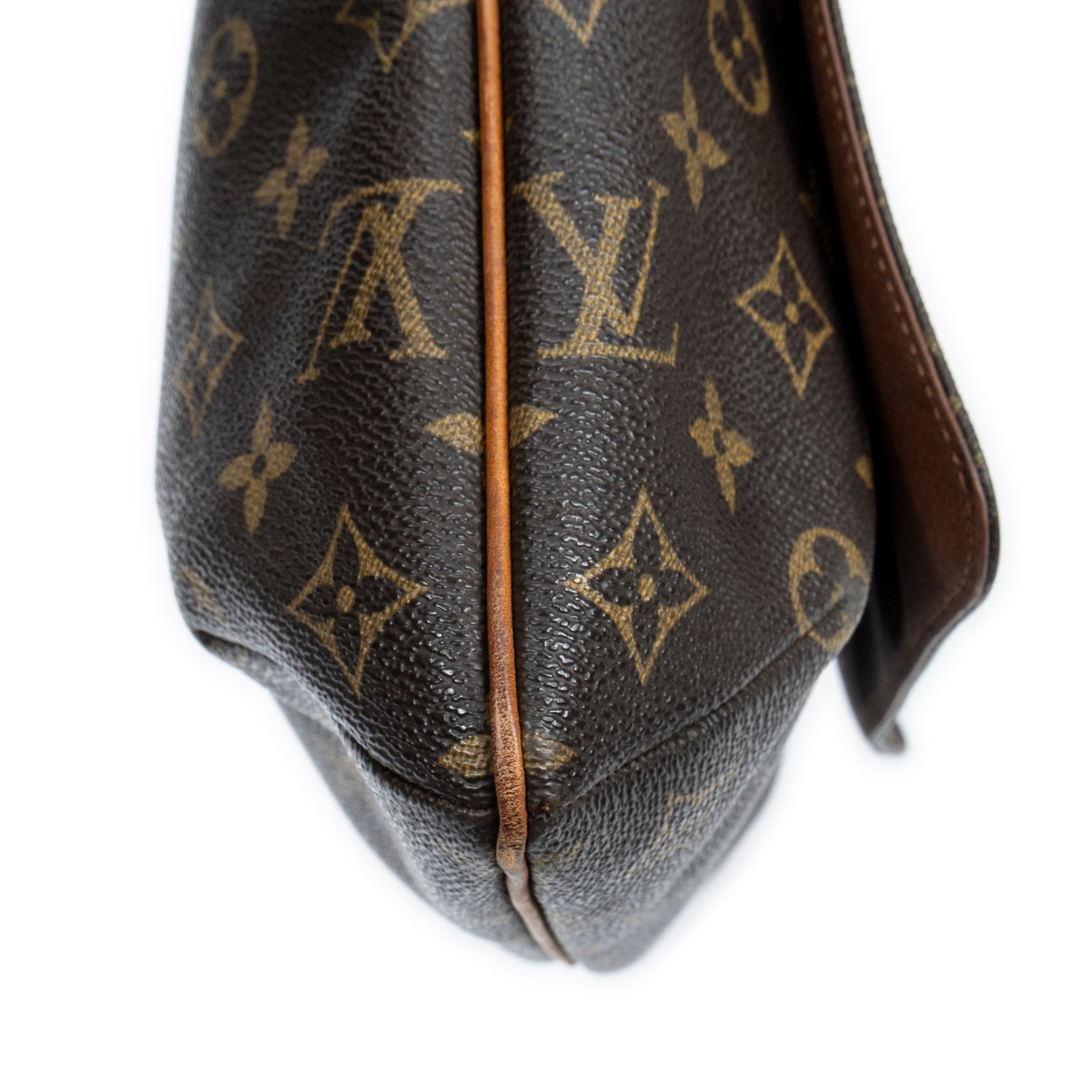 Shoulder Bag Musette Brown Monogram Canvas