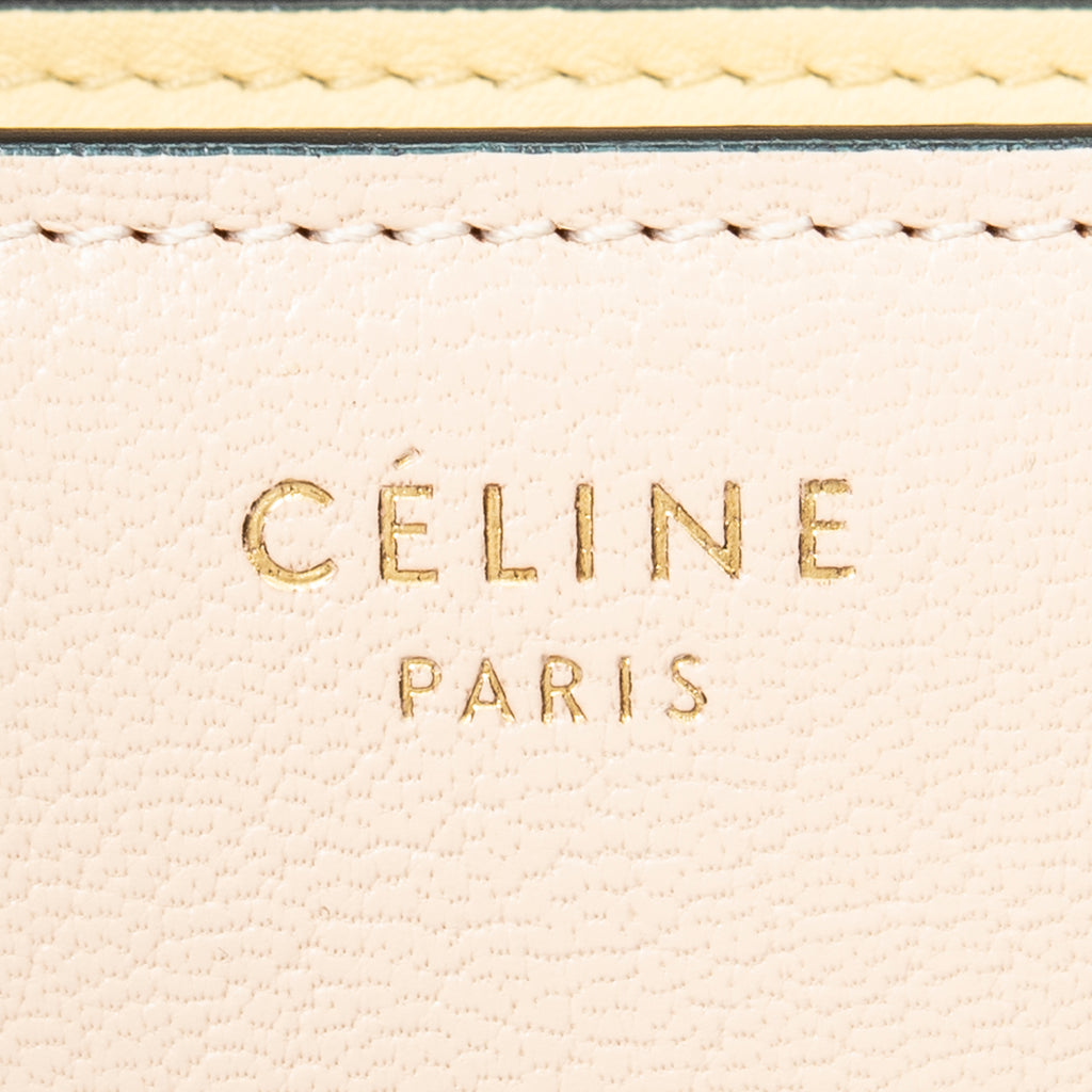 Shoulder Bag Medium Classic Box Crossbody Beige Goatskin Leather