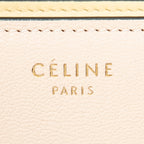 Shoulder Bag Medium Classic Box Crossbody Beige Goatskin Leather